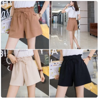 Quần short nữ ống rộng quần đùi nữ Vanessa Stylish chất liệu đũi trơn mịn mát, thiết kế trẻ trung QNH.49