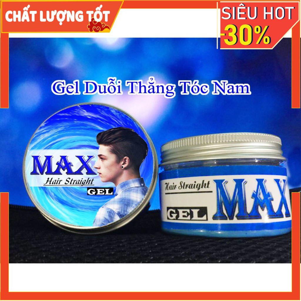 Thuốc Ép Thẳng Tóc Nam MAX Không Cần Máy Duỗi