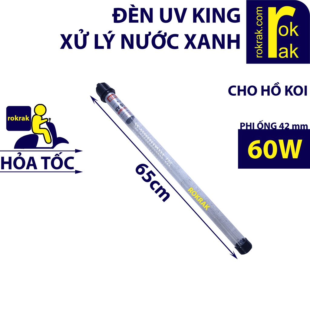 UV 60W King Đèn lọc UV nước xanh cho hồ Koi