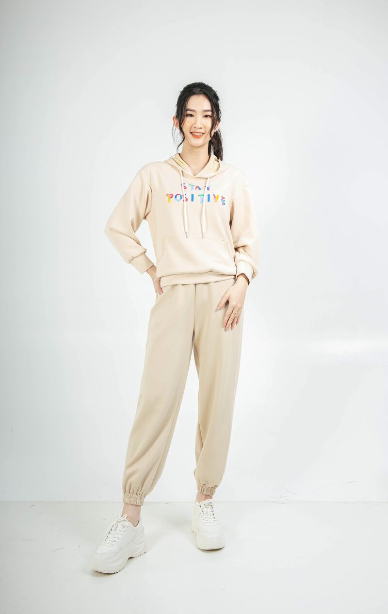 CCHAT Quần nỉ bộ áo ôm