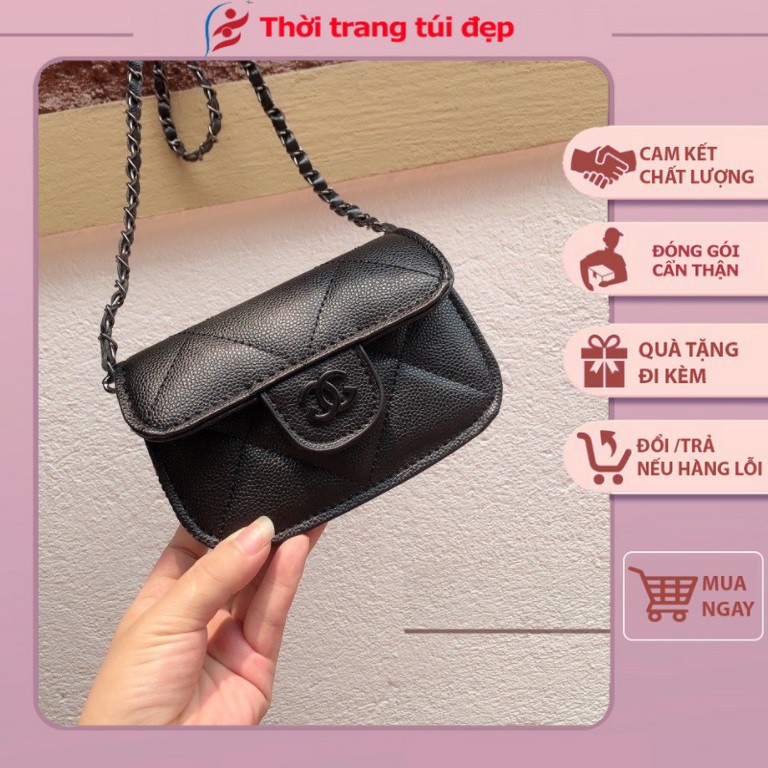 Túi xách Nữ Đeo Chéo Đi Chơi Mini Thời Trang Dáng Ví Cao Cấp