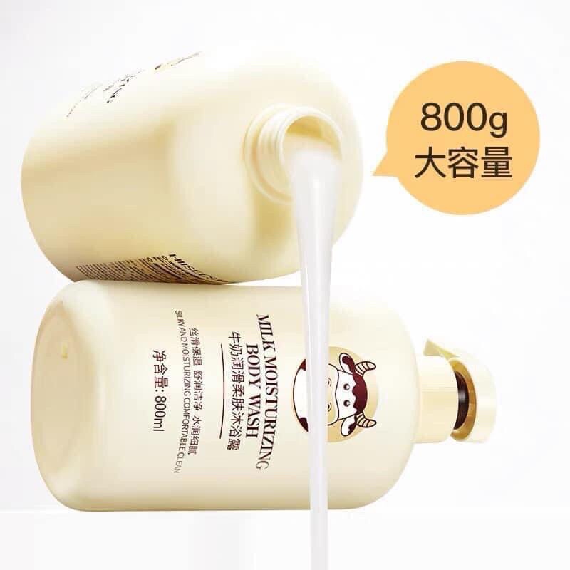 Sữa tắm con bò chai vàng 800ml ( siêu hot)