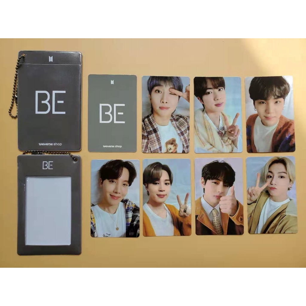 Móc Khóa Thẻ Ảnh Thành Viên Nhóm Nhạc BTS XL