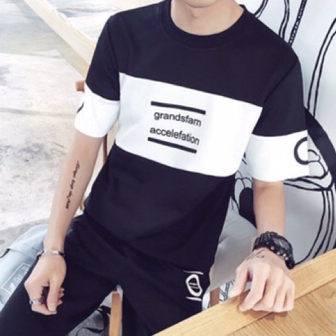 &lt;FREE SHIP&gt; Set Bộ thể thao nam y hình, vải êm, mát, không ra màu, không đổ lông (sfam..)