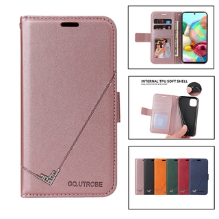 Bao da điện thoại kiểu ví gập dành cho Samsung Note 20 Note 10 Note 9 Note 8 Ultra Lite Plus
