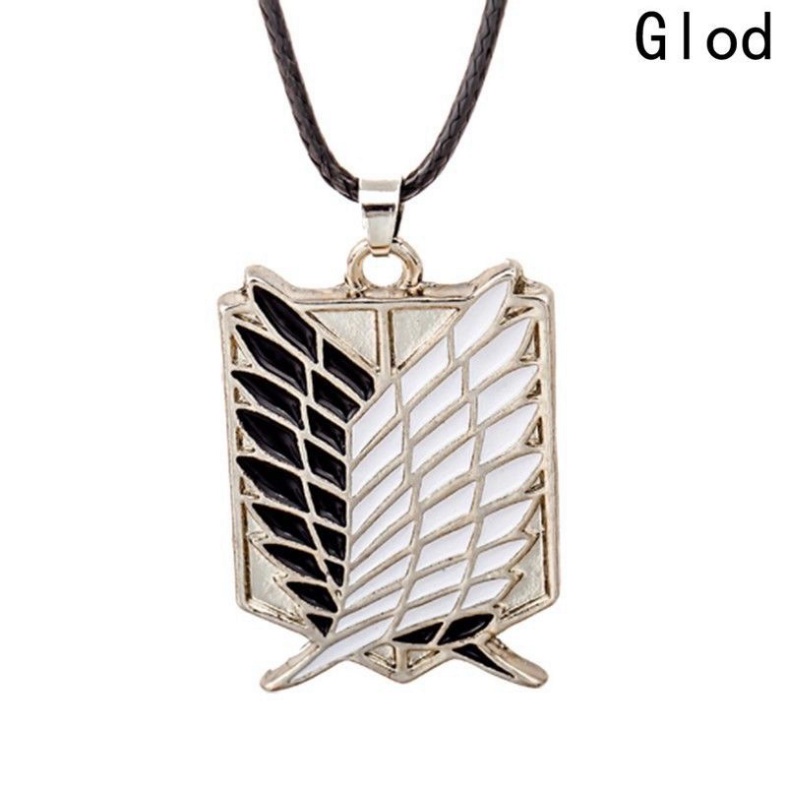 Giảm 68% Dây chuyền mặt phong cách Anime Attack on Titan, Silver _Giá Gốc_ 21000 - 90A127