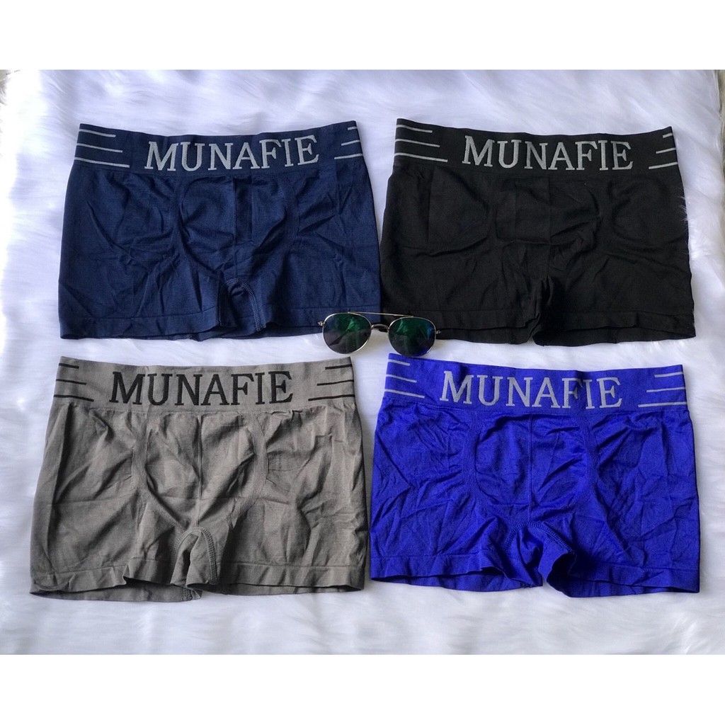 Quần lót boxer nam ✅ Quần lót nam Munafie ✅ Quần sịp đùi nam MN01