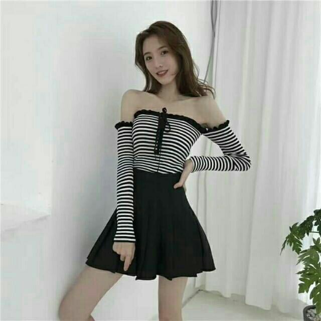 Áo len trễ vai siêu đẹp