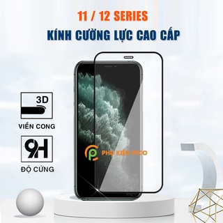Kính cường lực Iphone 12 chính hãng chống va đập trầy xước full màn hình cho Iphone 11 Pro Max / 12 Pro Max