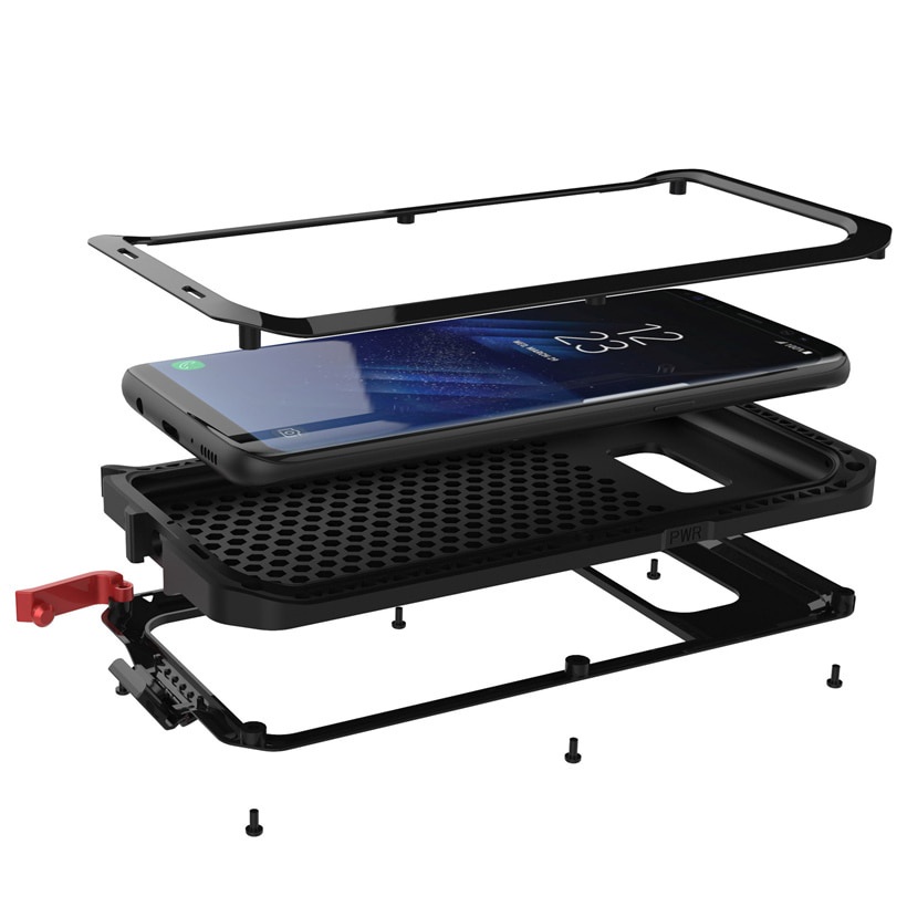 Ốp Điện Thoại Kim Loại Nhôm Chống Sốc Cho Samsung Galaxy S21 S20 Ultra S10 Plus Note 21 20 10 8 9 Plus