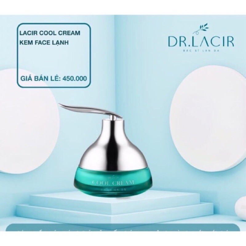 kem face lạnh cool cream dr lacir 35gr