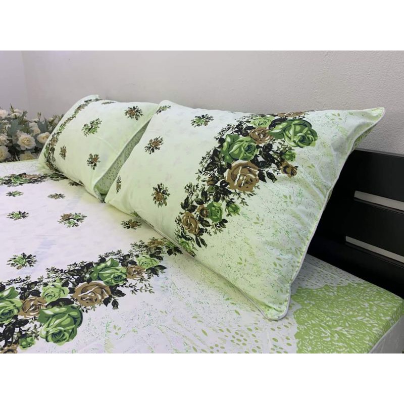 (hot nhất) Drap Thắng Lợi, ga trãi giường cotton mát mịn cao cấp (chuẩn LOGO) DÂY CỐM