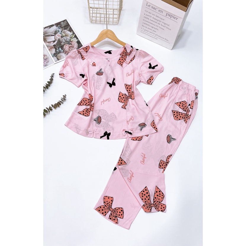 Bộ Lanh Dài tay Búp