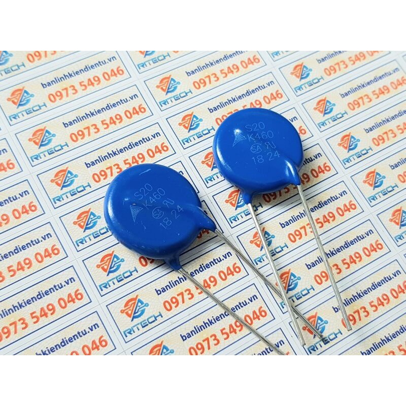 [Combo 5 chiếc] S20K460 Tụ chống sét 460V 20mm, Varistor 400V