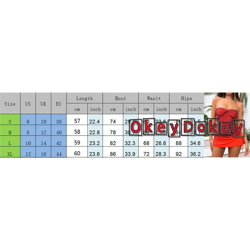 OKDK-New Sexy Women Strapless Dress Bodycon Off Shoulder Side Drawstring Mini Dress y2k