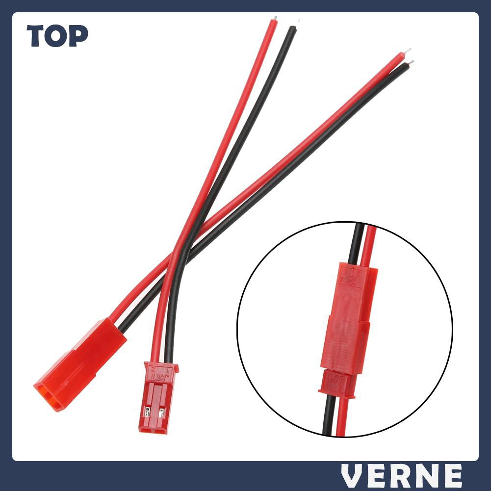 10 Cặp Đầu Nối Jst 100mm Cho Pin Lipo