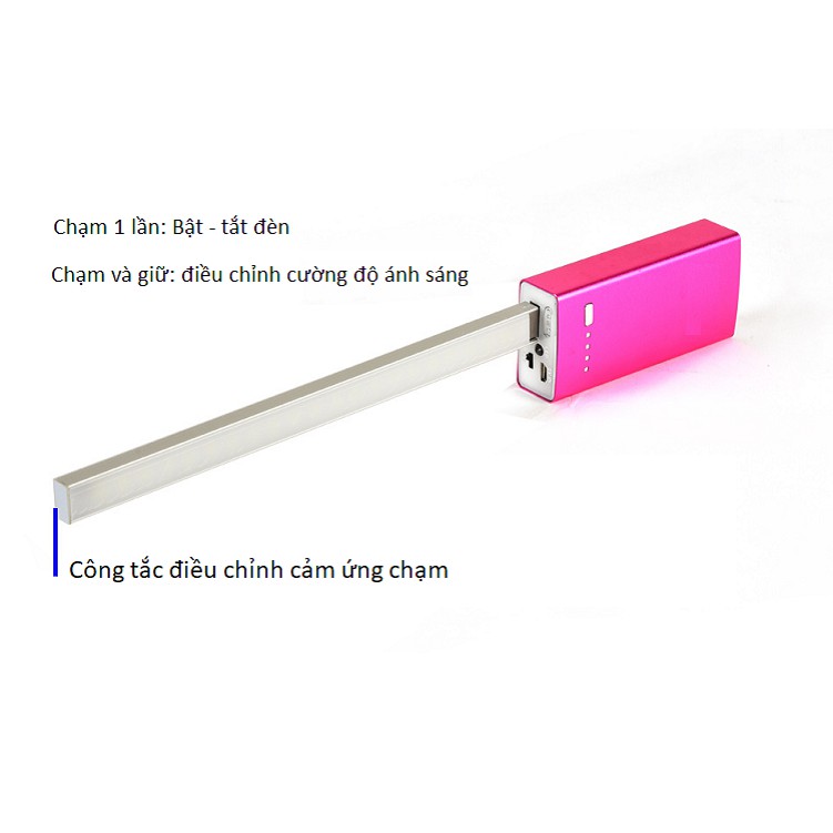 Đèn led dài 21 hạt đèn led cảm ứng chạm cắm USB (2 loại ánh sáng)- Tỏa nhiệt nhanh