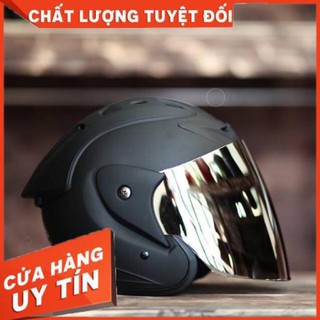 [Hàng Loại A]  Mũ bảo hiểm 3/4 có kính asia 115