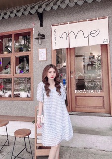 VÁY BÈO TẦNG TAY LỠ