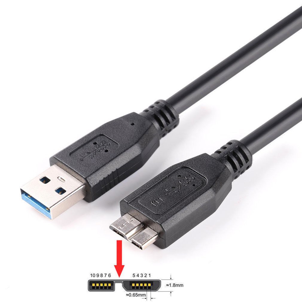 Dây cáp dữ liệu Micro USB 3.0 Ổ cứng ngoài WD Sách của tôi