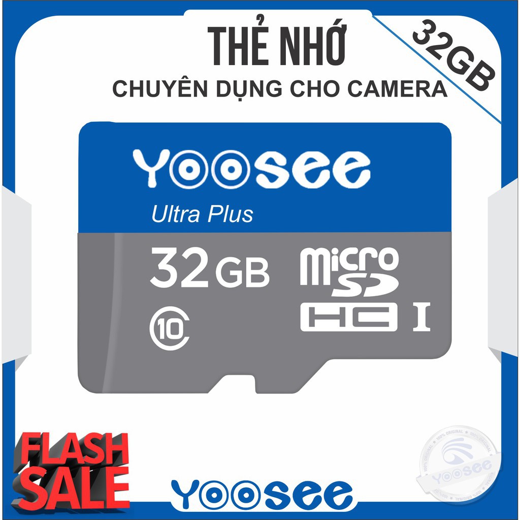 Thẻ nhớ YooSee 32GB cao cấp - chuyên dụng cho camera