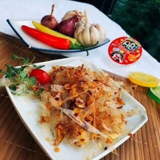 Bánh tráng abi 8 bơ + 3 sa tế + 1 toi