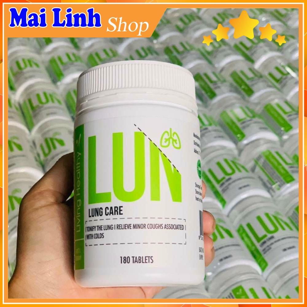 Lung Care Living Healthy Lung Care bổ phổi 180 viên