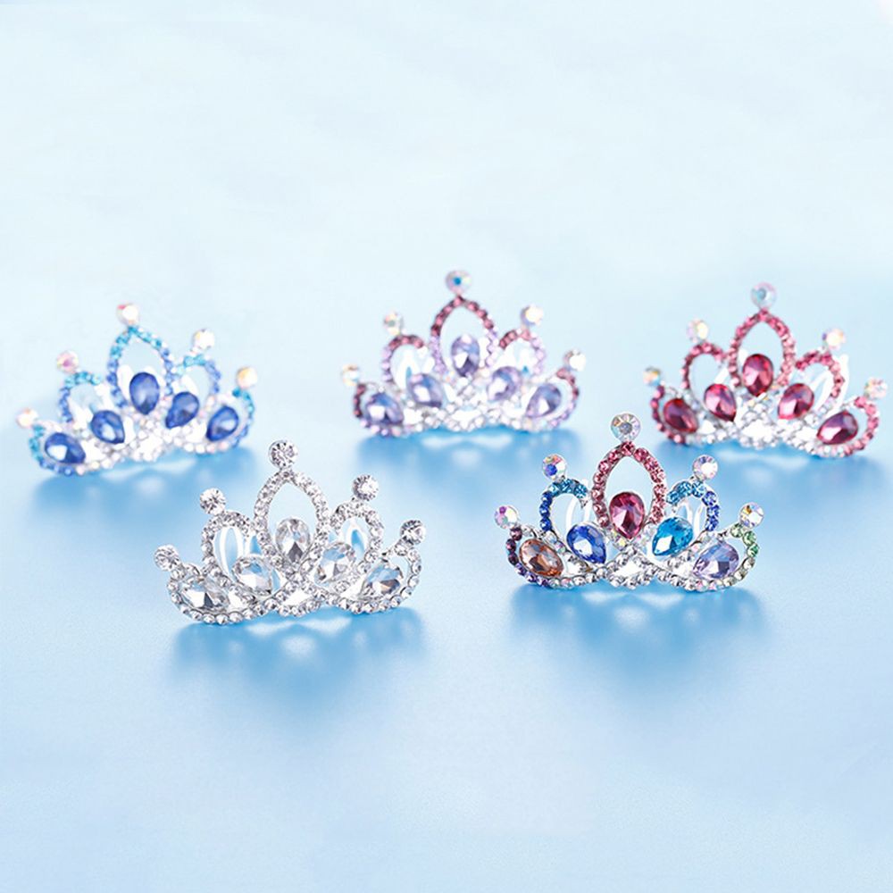 Lược cài tóc hình vương miện công chúa cho bé gái