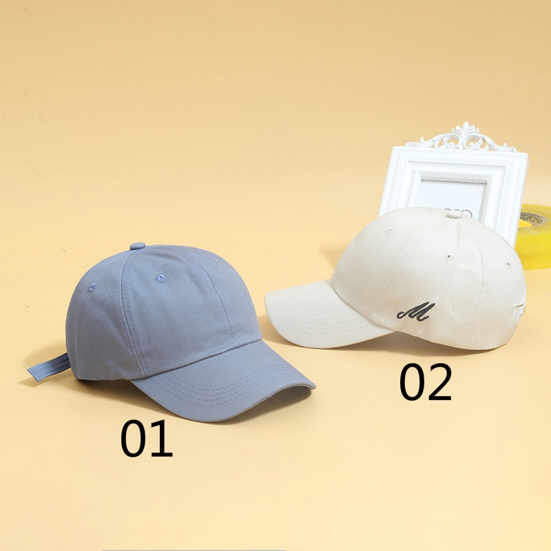 Mũ Lưỡi Trai LINJW Cotton Phong Cách Hàn Quốc