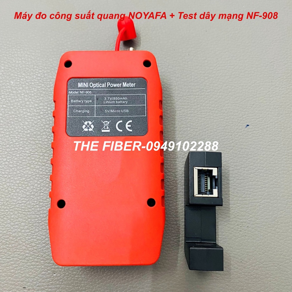 Máy đo công suất quang và Test cáp mạng NOYAFA NF-908