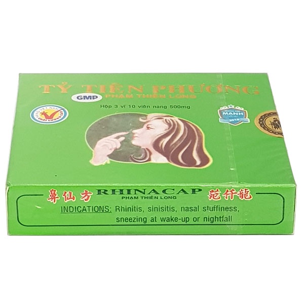 Tỷ Tiên Phương - Hỗ trợ giảm ngạt mũi, sổ mũi, vi ê m xoang, vi ê m mũi dị ứng