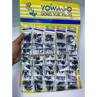 CHỤP ĐẦU CHÌ ĐEN CÂU CÁ YOMAGO (BỊCH 10 CÁI)