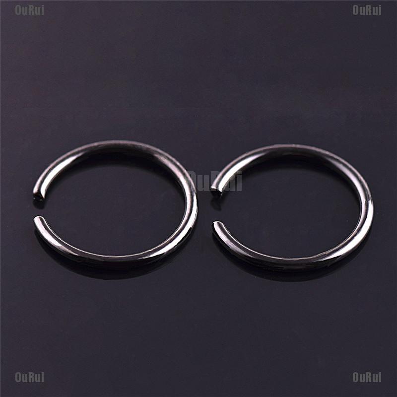 Bộ 40 Khuyên Mũi Bằng Thép Không Gỉ Cá Tính Thời Trang