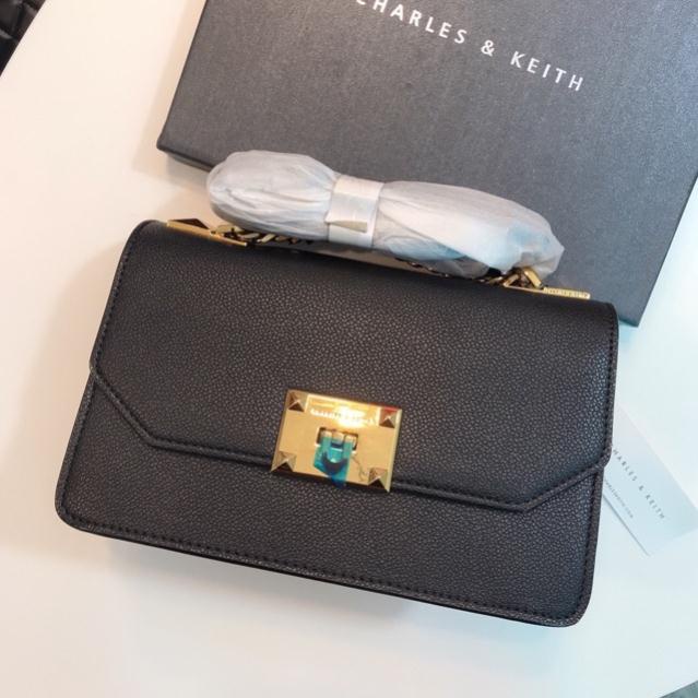 Túi xách nữ da rắn khoá 4 đinh hàng cao cấp