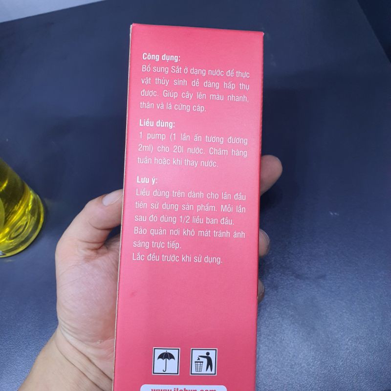 Phân Nước Thủy Sinh Iron JLAB (Bổ Sung Sắt)