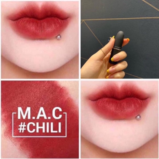 {Sẵn} Son MAC Marrakesh /Devoted to chili/Ruby Woo | BigBuy360 - bigbuy360.vn