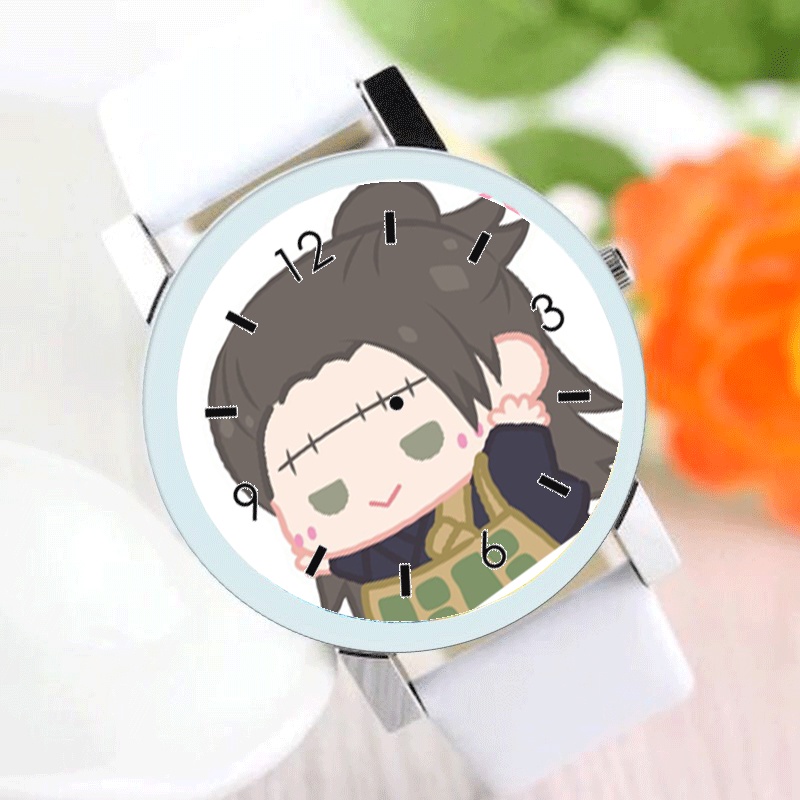 Đồng hồ đeo tay nam nữ in hình JUJUTSU KAISEN VER TẬP THỂ DỤC anime chibi xinh xắn
