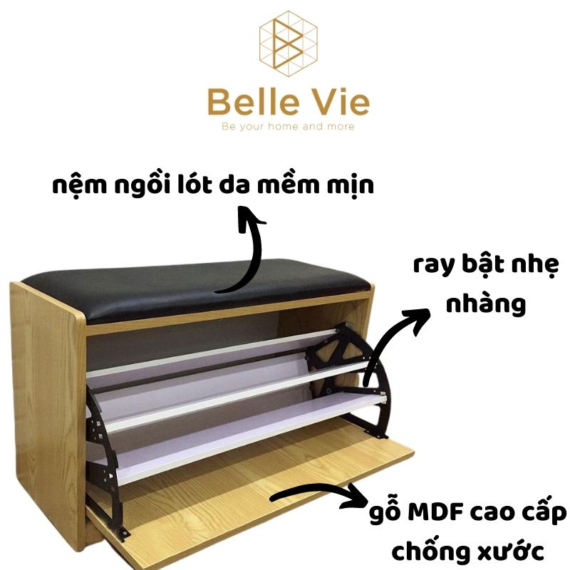 Tủ Giày Thông Minh Cao Cấp, Kệ Ghế Để Giày 3 Ngăn Siêu Tiết Kiệm Diện Tích Hiện Đại ( giao màu ngẫu nhiên)