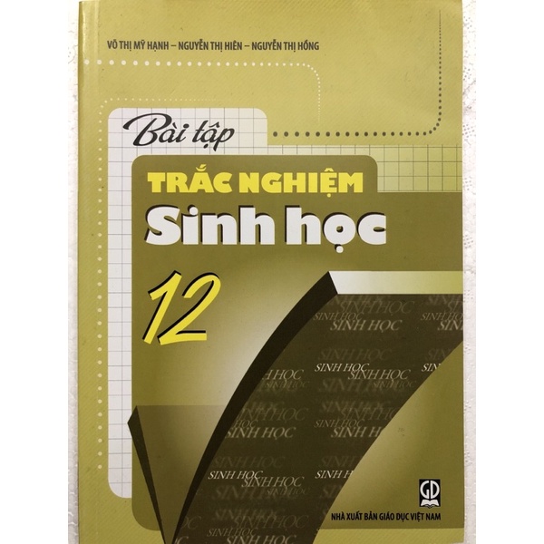 Sách - Bài tập trắc nghiệm Sinh học 12