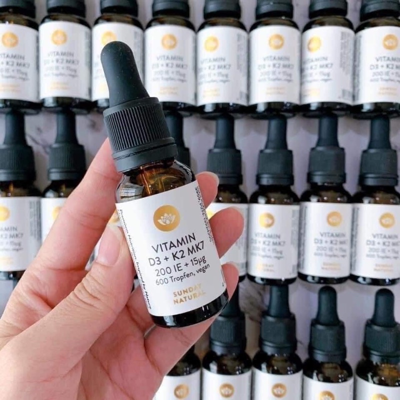 Vitamin D3 k2 Mk7 Sunday Natural Đức - Shop Mẹ Kiến