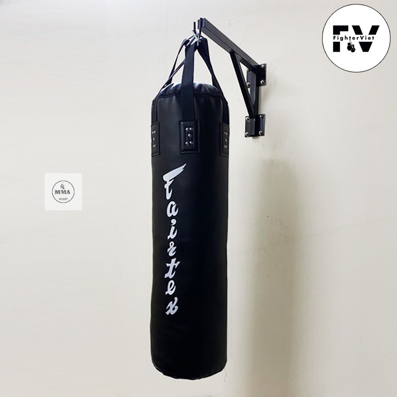 COMBO Bao Cát Fairtex 1m2 - Giá Treo Bao Cát Siêu Tiết Kiệm Da 3 Lớp Tiêu Chuẩn Thái Lan