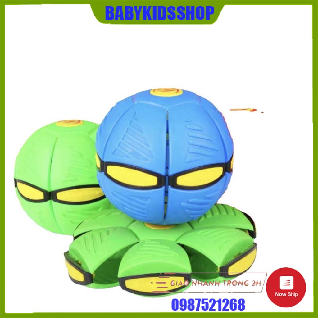 Bóng ma thuật, đĩa bay ufo tự nảy có đèn led nhấp nháy siêu sáng