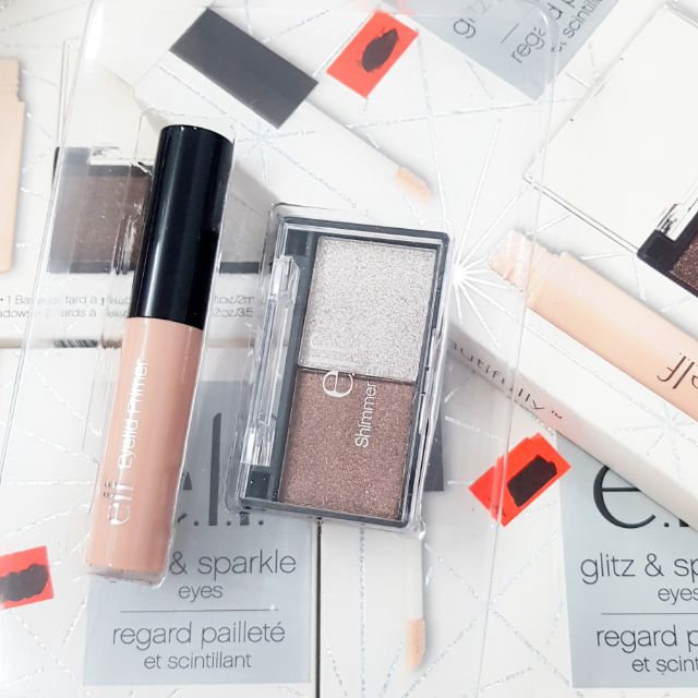 Phấn mắt + lót mắt e.l.f -hộp xấu-