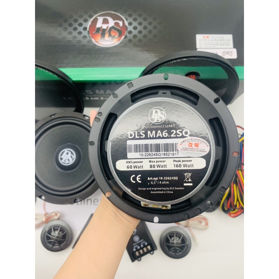 Bộ 2 loa kèm phân tầng và 2 loa treble DLS Thụy Điển siêu phẩm âm thanh lắp cánh cửa ô tô siêu đỉnh
