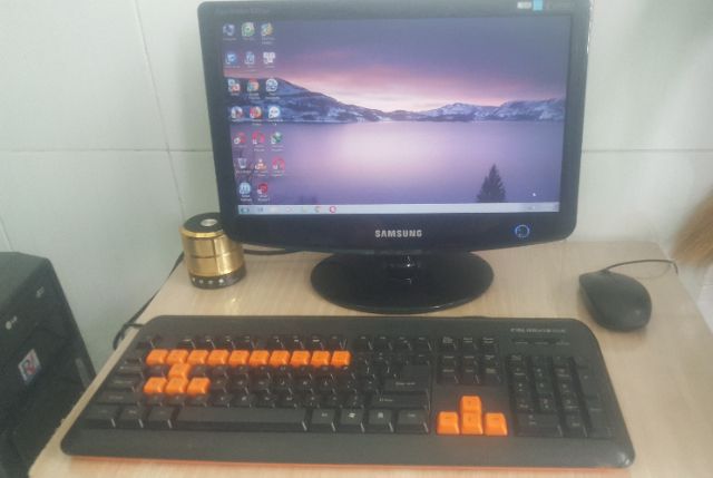 Trọn Bộ Máy Vi Tính Mạnh Ngang ~i3 Ram 4GB Ổ Cứng 500Gb + Màn Hình Sam Sung 17in | BigBuy360 - bigbuy360.vn
