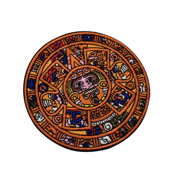 Patch mặt trời đá_lịch người Maya