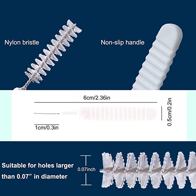 Set 10 Cọ Vệ Sinh Vòi Hoa Sen / Điện Thoại / Bàn Phím Đa Năng