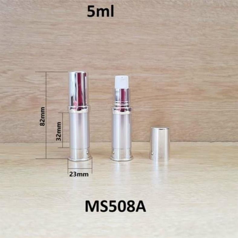 [TOP GIÁ RẺ] [5ml,15ml,20ml] Chai xịt giọt, phun sương Hút chân không Thanh Lịch xi vàng,bạc chiết mỹ phẩm