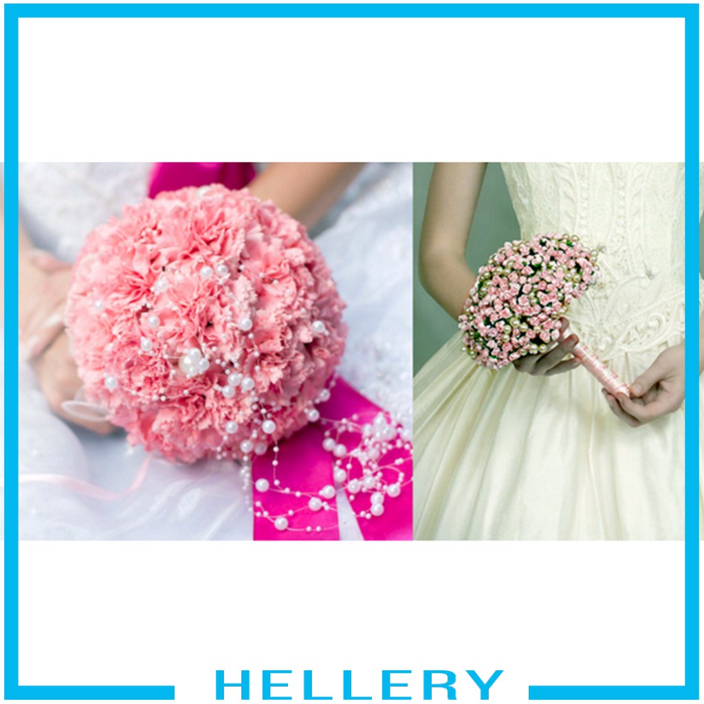 Cuộn Dây Ruy Băng Hạt Cườm 5M Trang Trí Tiệc Cưới