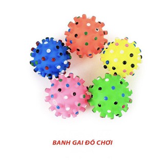 Đồ chơi Bóng gai cao su huấn luyện Chó Mèo